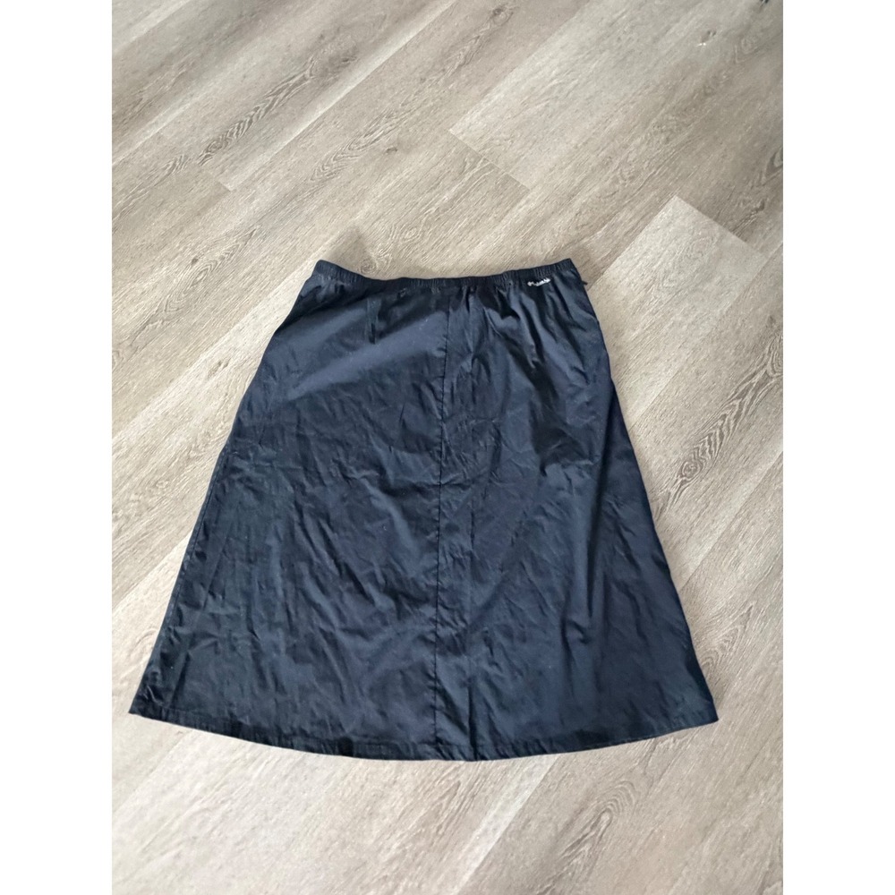 Columbia Womens XXL Black Nylon Stretch Maxi Skirt Hiking Outdoor AL5400